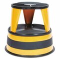 Cramer Industries Cramer, KIK-STEP STEEL STEP STOOL, 2-STEP, 350 LB CAPACITY, 16in DIA. X 14.25H, ORANGE 100130